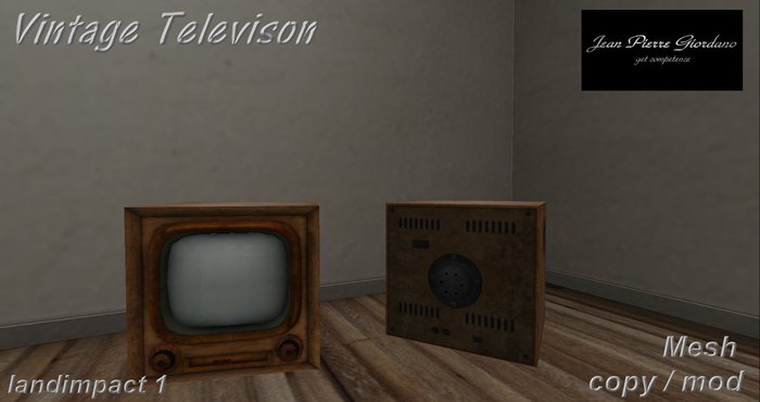 Vintage Television mesh
