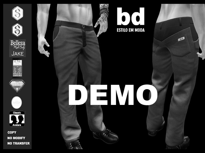 [bd] MAN DEMO 005  PANTS