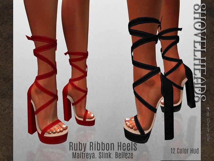 :*:ShOvElHeAdS:*: Ruby Ribbon Heels