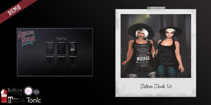 ~Rebellious Rose~ Salem Tank v1 DEMO