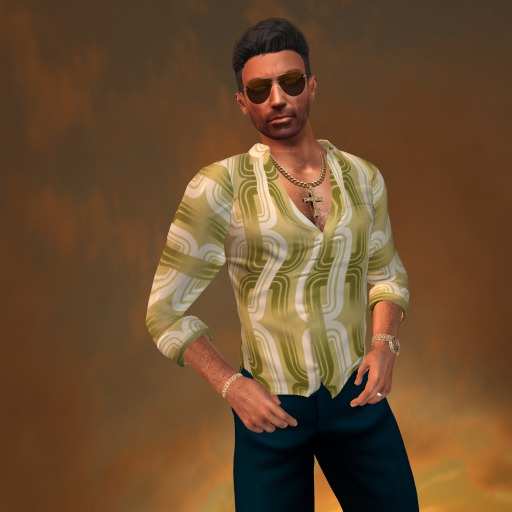 Chain Link Disco Shirt
