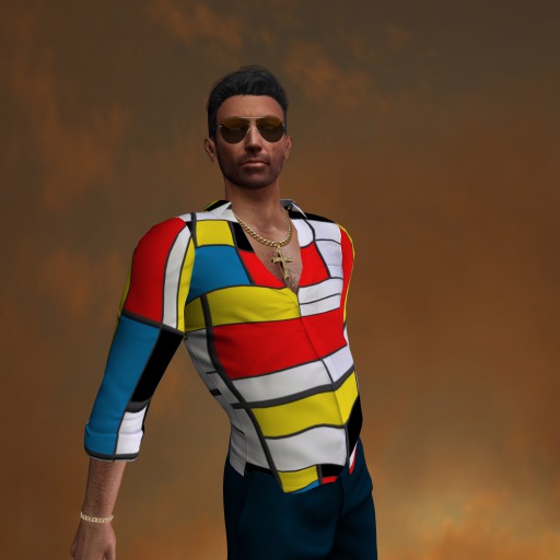 Squares Disco Shirt