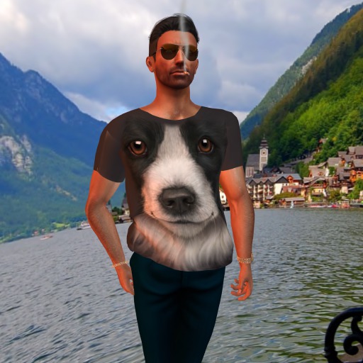 AHD B&W Dog Shirt