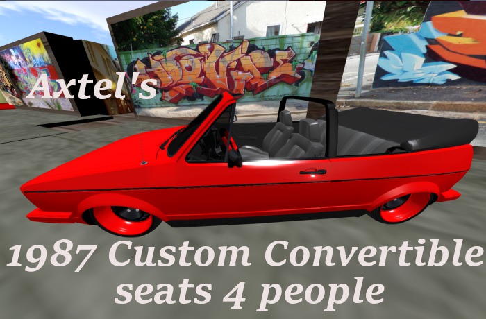 1987 Custom Convertible Import/Ger