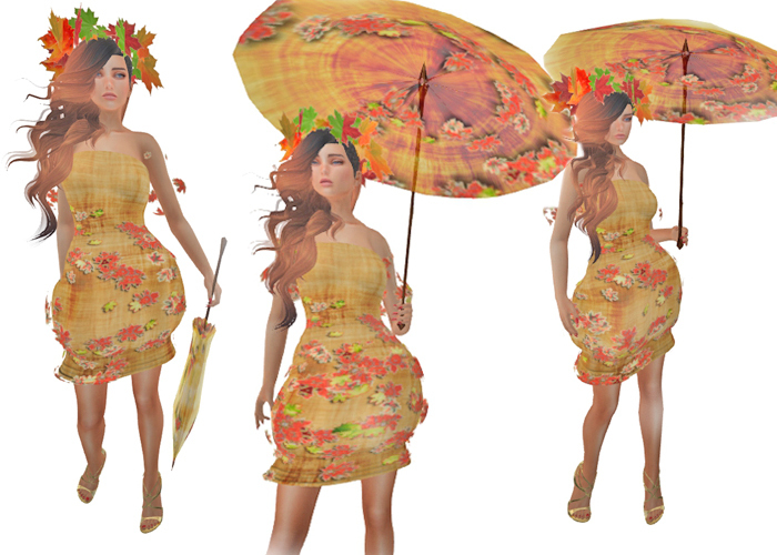 *Heart* - Autumn Spirit Umbrella