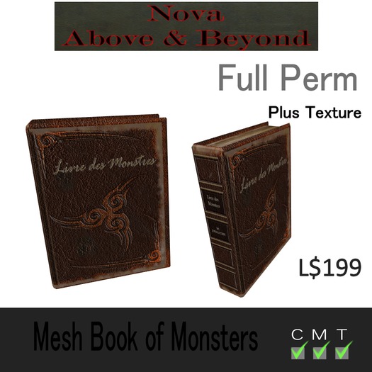 Mesh Book of Monsters