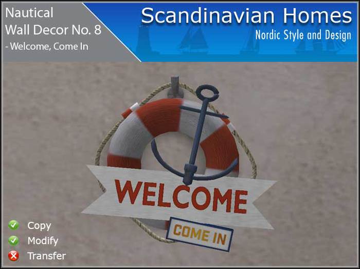 Nautical Wall Decor No. 8 - vendor