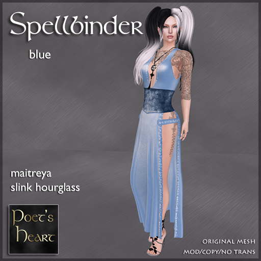 Poet's Heart - Spellbinder - Blue