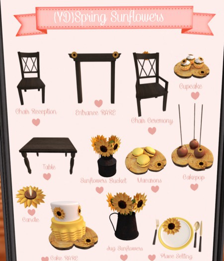 {YD}Spring Sunflowers - Cakepop