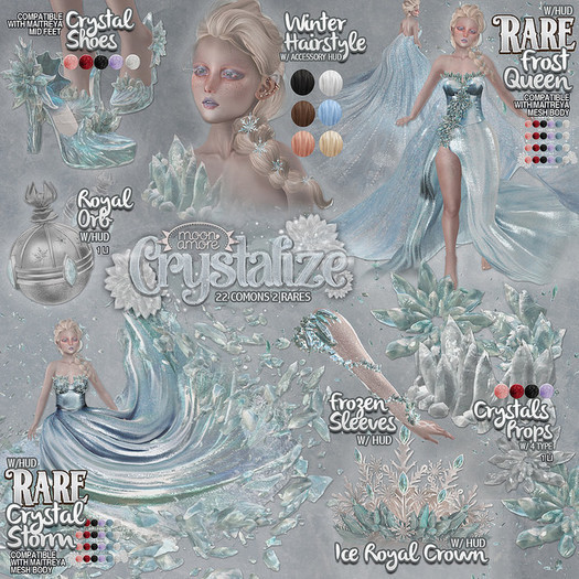 :Moon Amore: Crystallize / Crystals Props / ROUGE