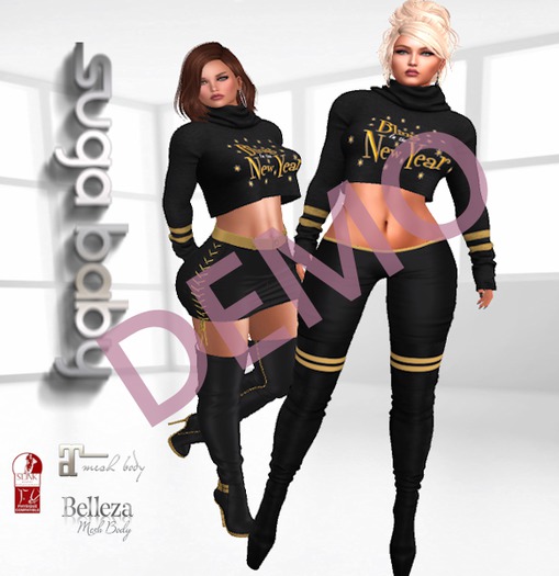 Bling In The New Year Outfit Demo