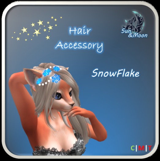 [S&M] SnowFlake Hair Accessory