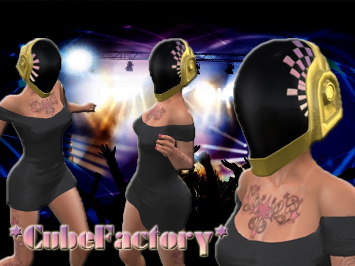 *CubeFactory* NEW YEAR 2019 Robot Party Helmet