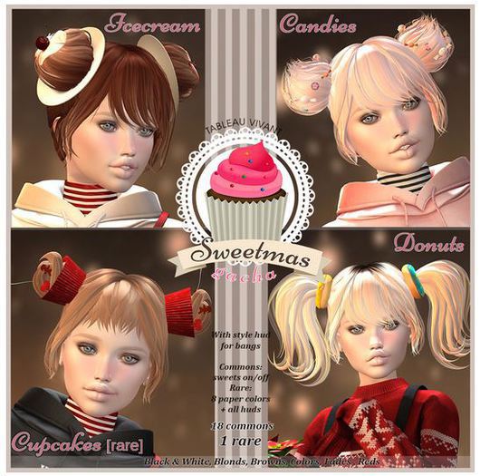 Tableau Vivant // Sweetmas - Donuts - Reds