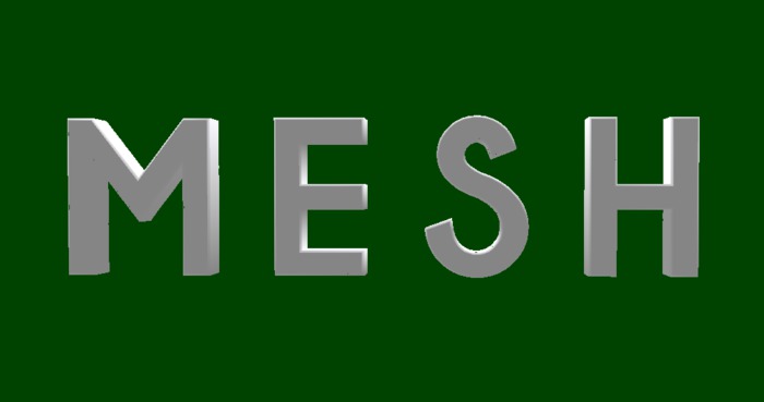 Mesh sign