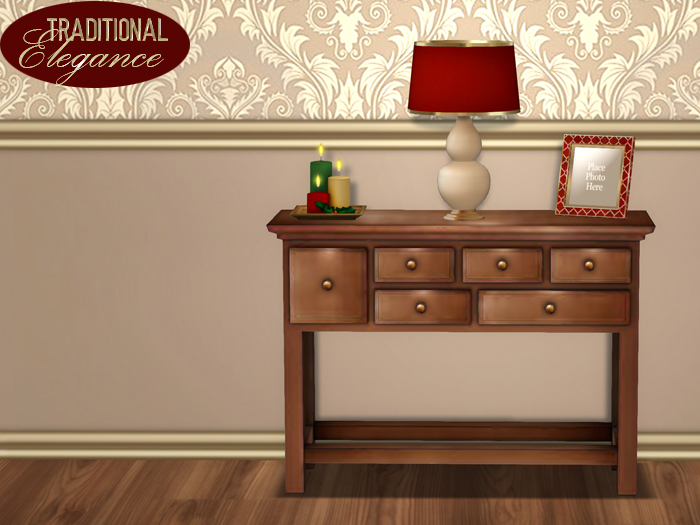 Townies Traditional Elegance Christmas Table Mesh