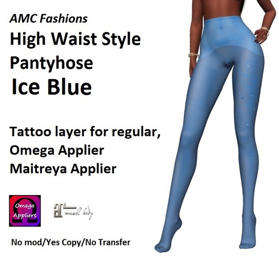 AMC Pantyhose High Waist Style Ice