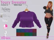 Toury Sweater With Hud Cotton 2