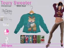 Toury Sweater With Hud Christmas