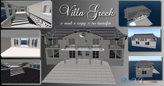 P&A Creations Villa Greek