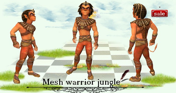 Mesh warrior jungle