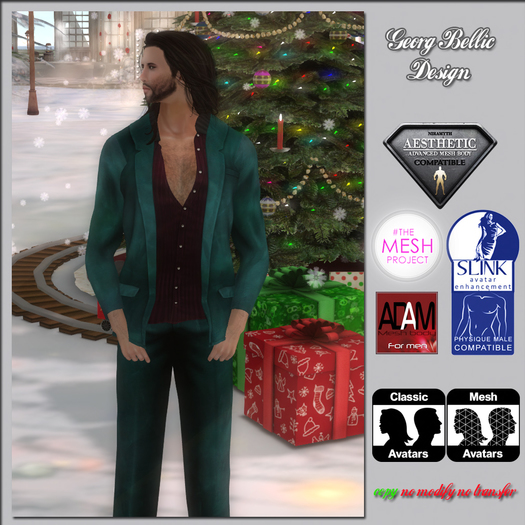 DEMO Rick Suit Mistletoe