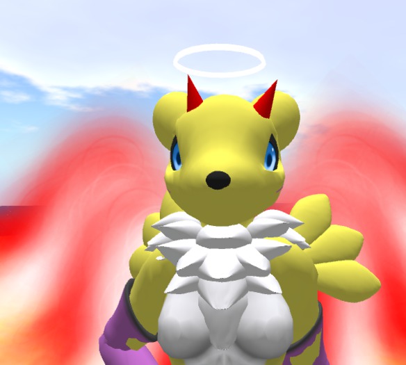 Prim horns and halo
