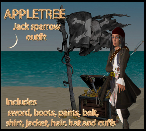 captain jack sparrow costume