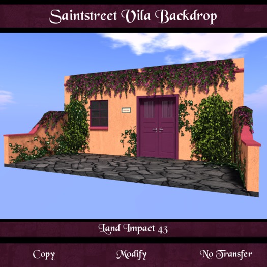Saintstreet Vila Backdrop (Wear me/Unpack)