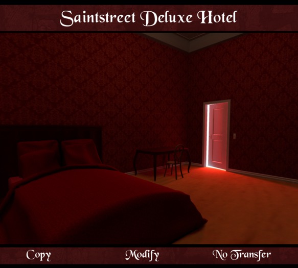 Saintstreet Deluxe Hotel Backdrop (Wear me/Unpack)