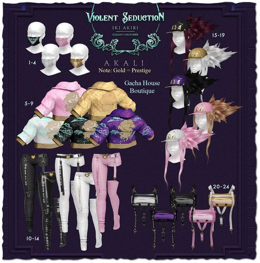 Violent Seduction - Akali Top (Prestige)