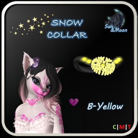 [S&M] Snow Collar - Yellow B