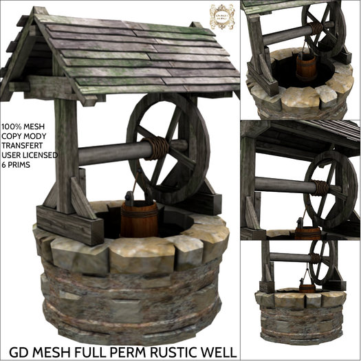 GD MESH FULL PERM RUSTIC WELL