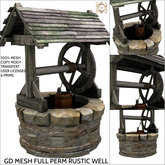 GD MESH FULL PERM RUSTIC WELL
