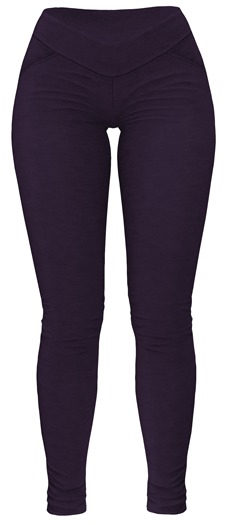 *Just BECAUSE* Vanessa Pants - 19Purple - Maitreya, Belleza, Slink