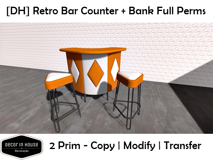 [DH] Retro Bar Counter + Bank Full Perms