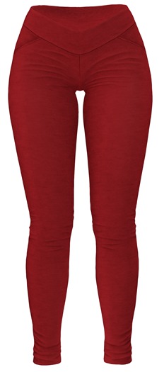 *Just BECAUSE* Vanessa Pants - 14Red - Maitreya, Belleza, Slink