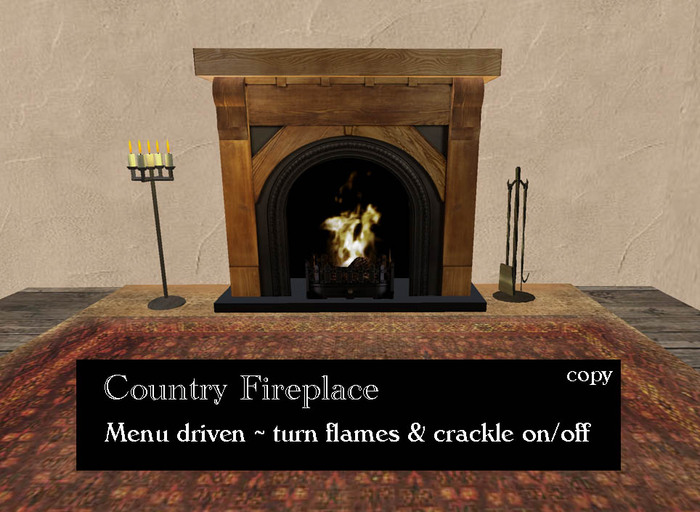 "Port Royal" Country Fireplace
