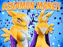 Renamon Mane