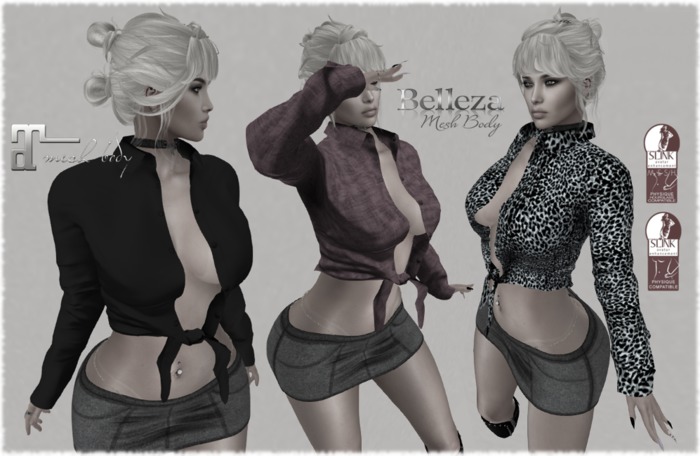 Bianka Blouse With Hud aVa design demo