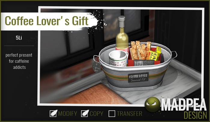 MadPea Coffee Lover's Gift (add me!)