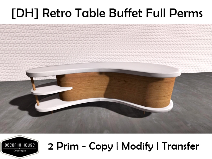 [DH] Retro Table Buffet Full Perms 