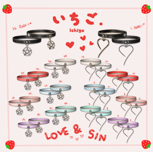 20. Ichigo - Gold Sin Collar [ Mint ]