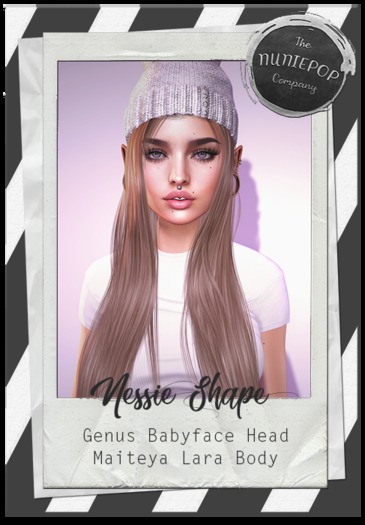NUNIEPOP - NESSIE shape - Genus Babyface Head