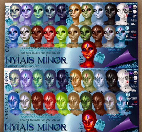 SG Nyiais Minor Skin Set - COMMON - Ruby M