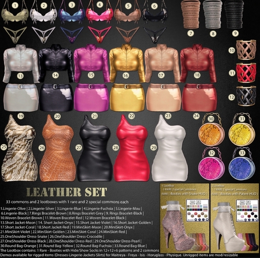 Baiastice_Leather Set-Freya 2 RARE Lootbox