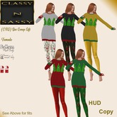 (CNS) Christmas Sweater Set Female