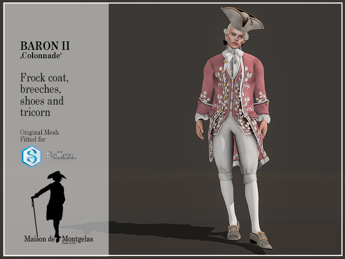 MdM - Frock Le Baron II - Colonnade Puce