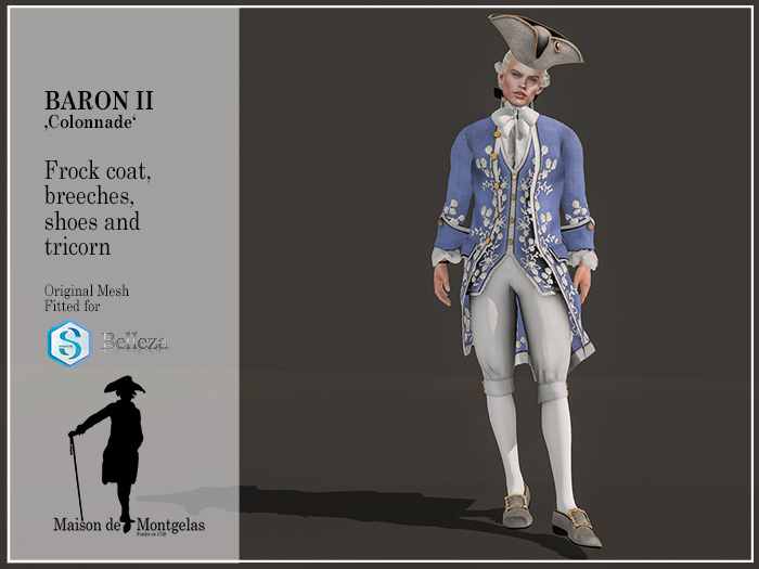 MdM - Frock Le Baron II - Colonnade Celeste