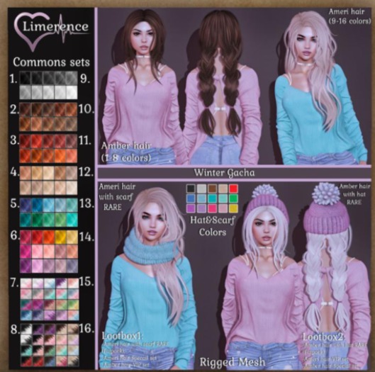 #3 {Limerence} Amber hair-Reds